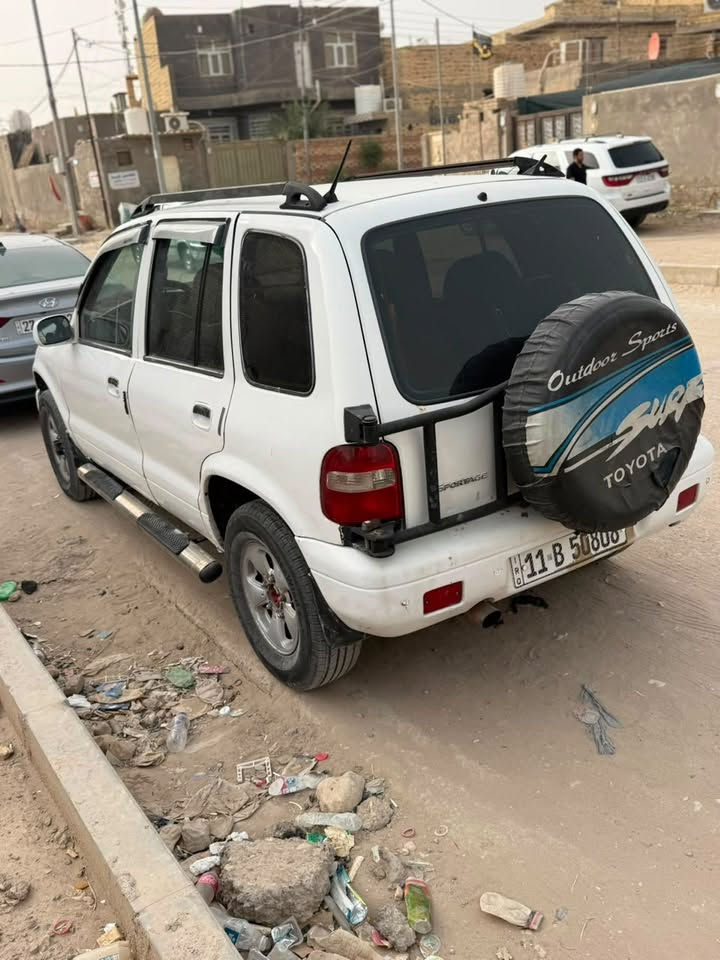 كيا سبورتج 2001 للبيع السعر 40 بيه مجال
تبريد 
حداديه 100‎%‎
شاشه كامره خلفيه حساسات 
گير اوتو سنتر لك جام اوتو 
محرك ونجي 4 اقتصادي
رقم بغداد دولي تحويل بالناصريه
***********
