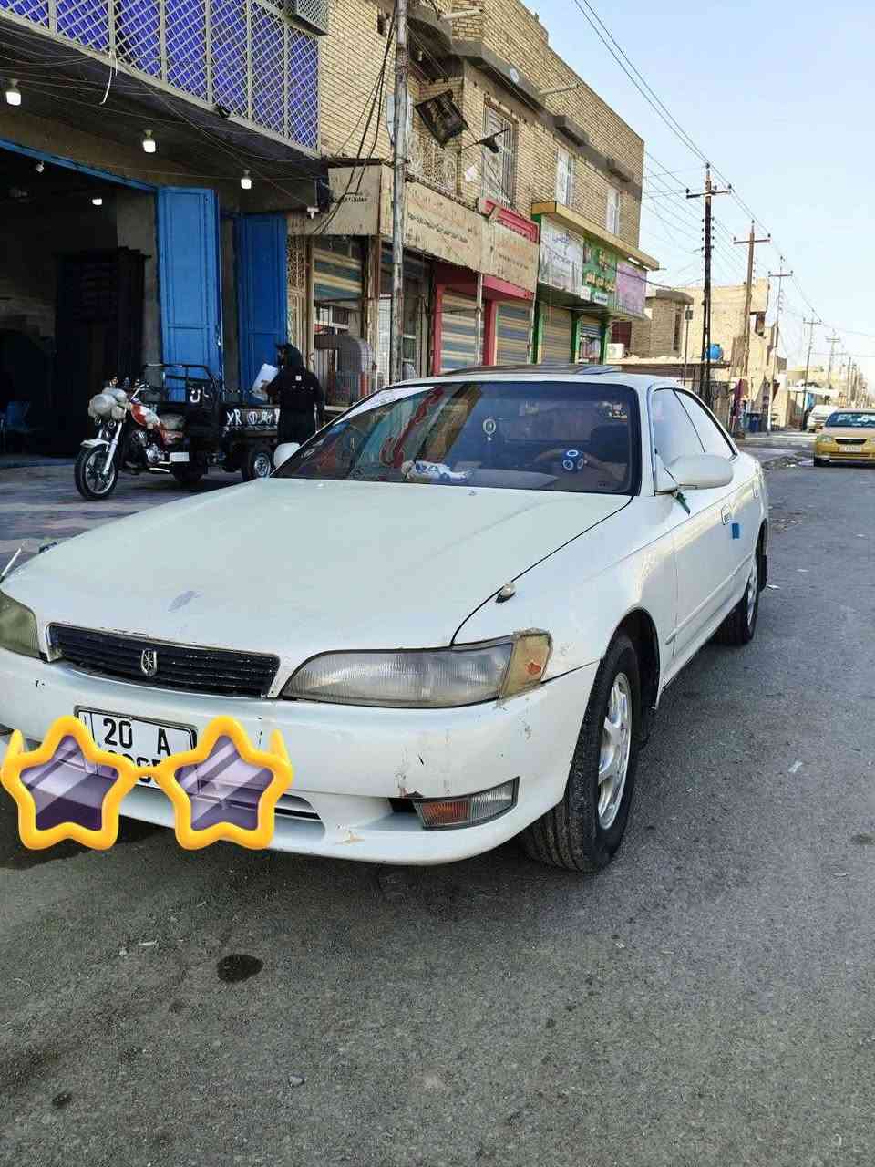السلام عليكم 
سياره مارك نفخ للبيع 
مكينه ثنين ونص حداديه نضيفه
كشرته حلوه ونضيفه دواخله كلش مرتبه سنويه للالفين وثلاثين تحويل مباشر 
للاستفسار الاتصال بالرقم ***********
