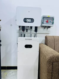منظومة شمسية • إنفيرتر GoodWe 6kW • بطارية Dyness 16kWh