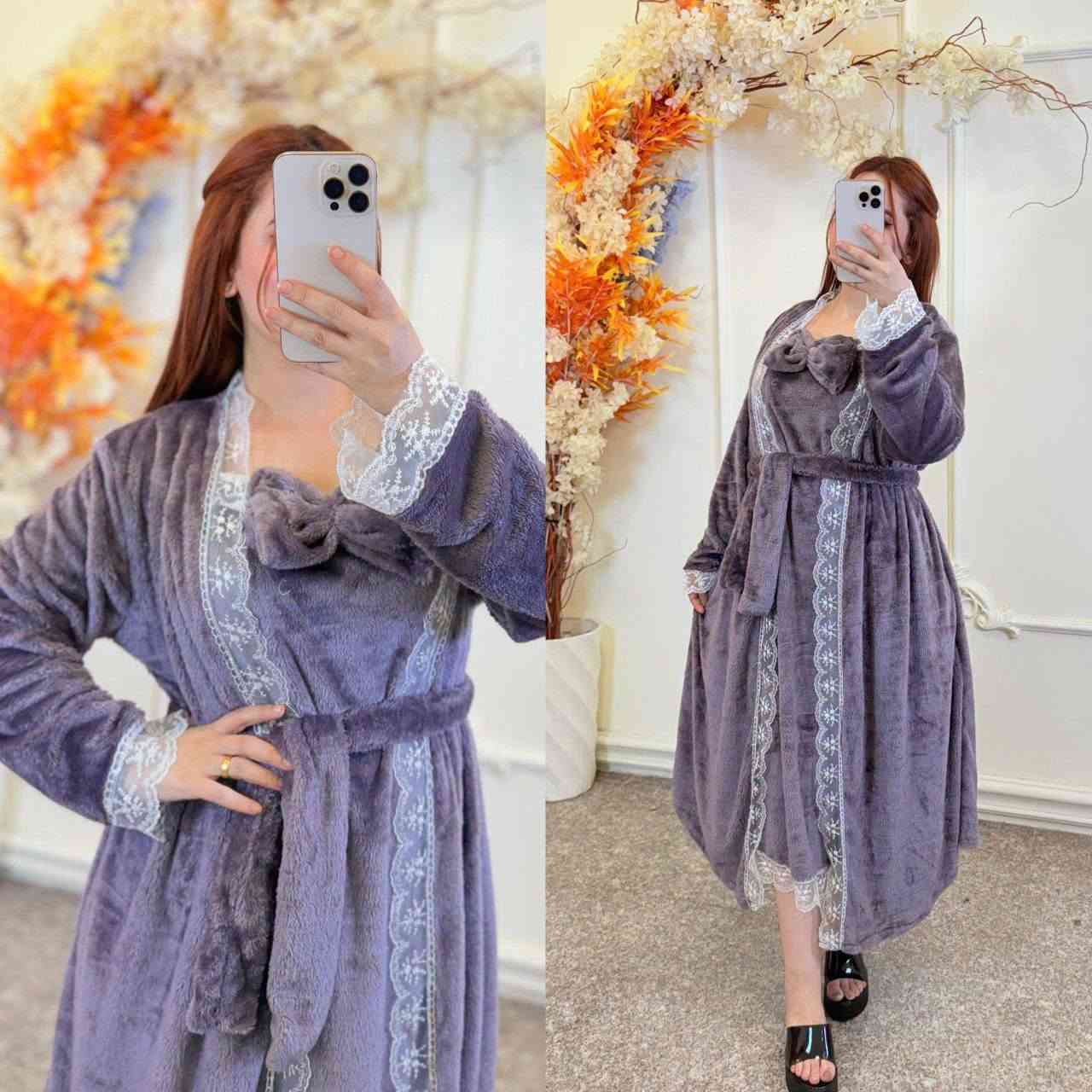 طقم فرو • ٣ قطع • فري سايز لحد ١١٠ كيلو