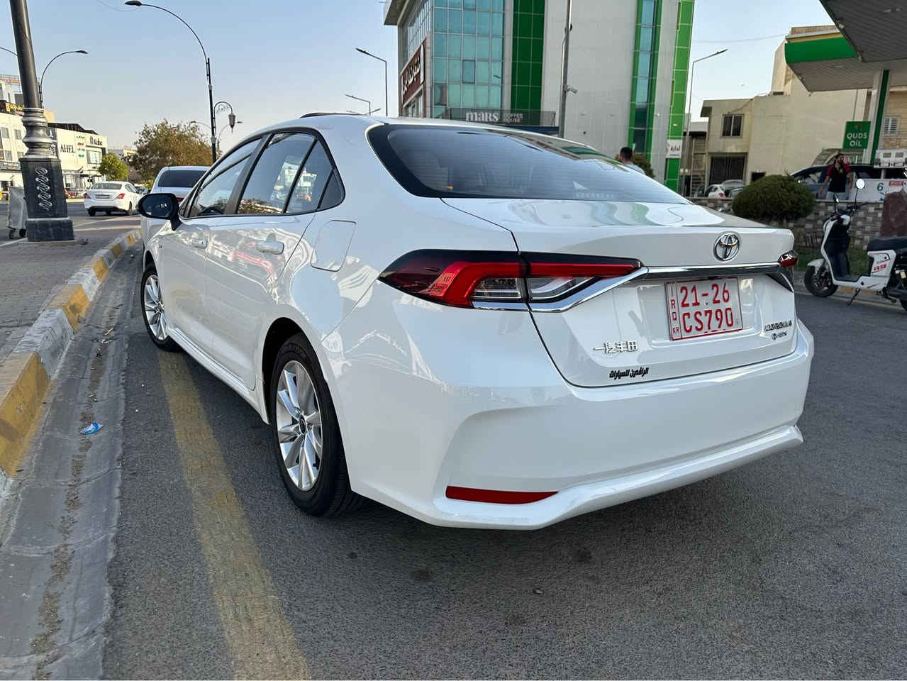 كرولا 2025 فول 
رقم كاتي 
صفر مال شركة ماشي ٣km 
سعر 168 بي مجال قليل 
رقم تليفون ***********
مكان سيارة كركوك كركوك, العراق
