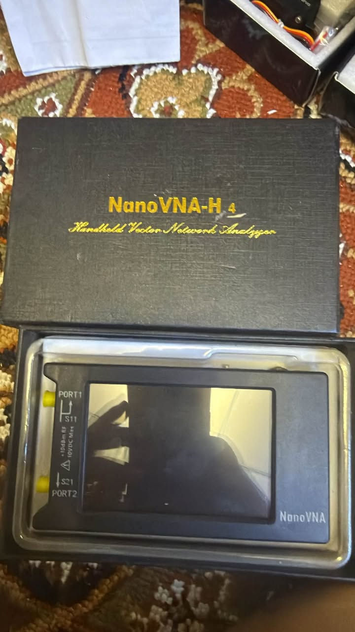 NanoVNA-H4 • 10kHz-1.5GHz • إصدار 4.3