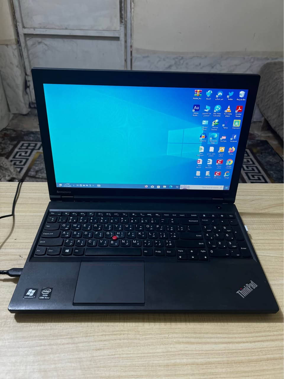 لابتوب لينوفو ثنك باد شاشه 15 معالج كور آي 5 جيل 4  رام 8  هارد 256 اس اس دي  سعر 225 رقمي *********** النجف, العراق
