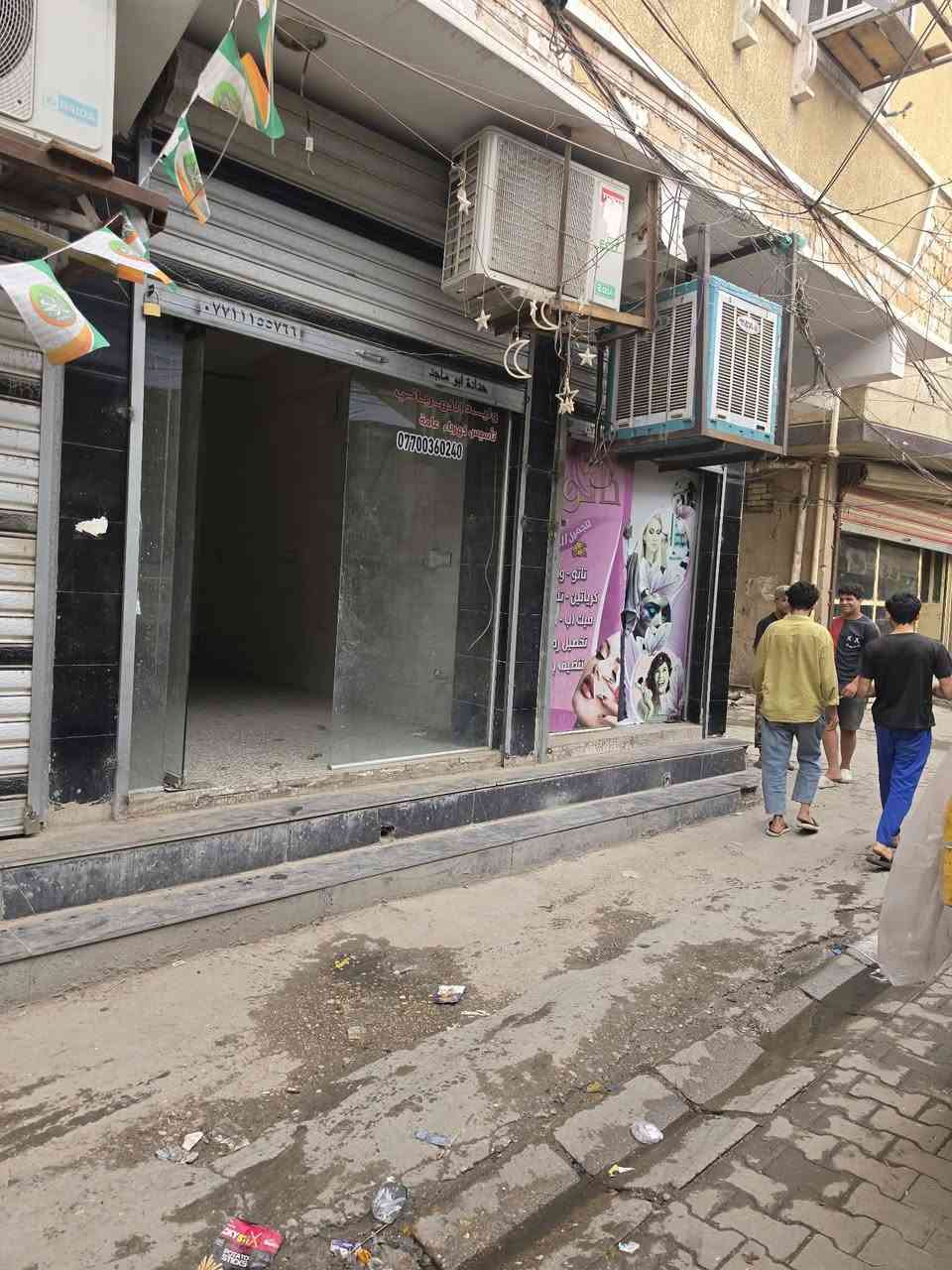 محل للإيجار • الفضل المهدية • مع حمام