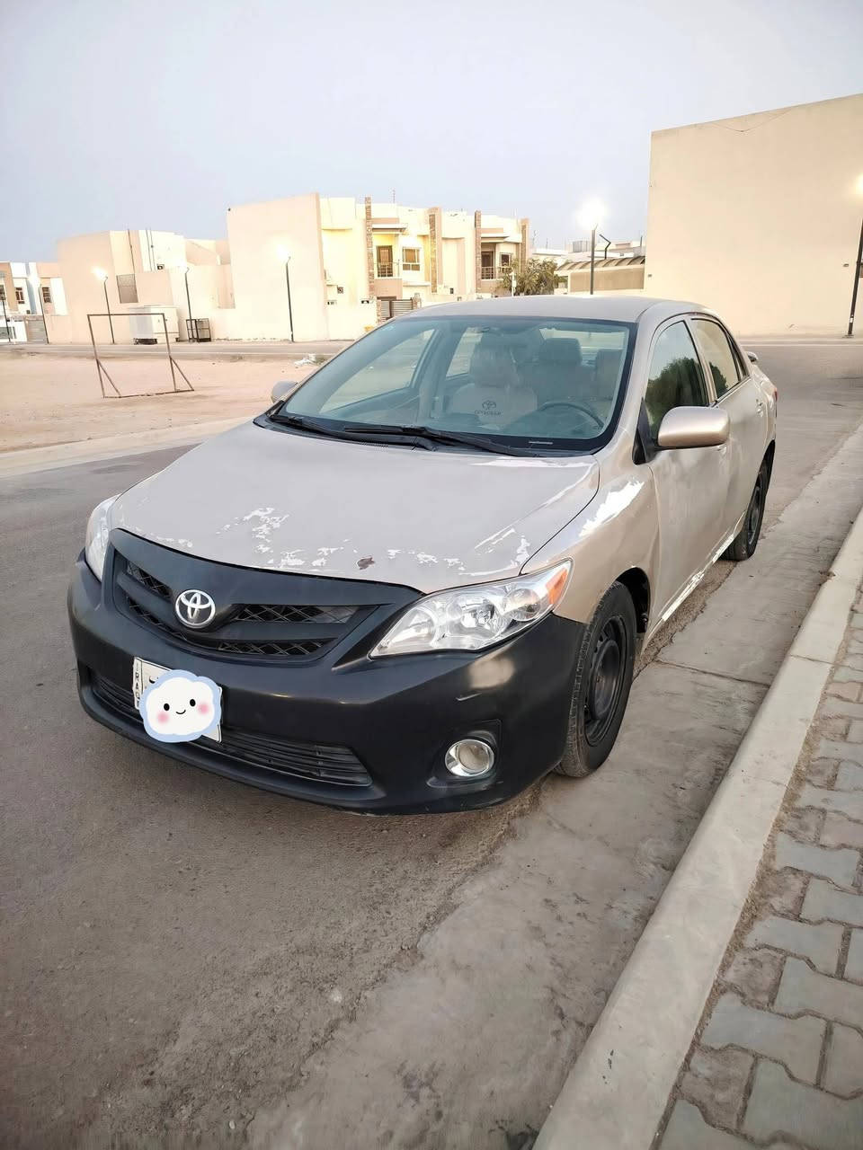 للبيع كورلا
 2009 
وارد امريكي
حادثها جاملق خلفي 
سياره جارده
كير محرك خير من الله
تبريد ثلج
صدر قبل يومين مجفت كامل
السعر 75  وبيها مجال
العنوان الفلوجه
هاتف
 ***********
***********
