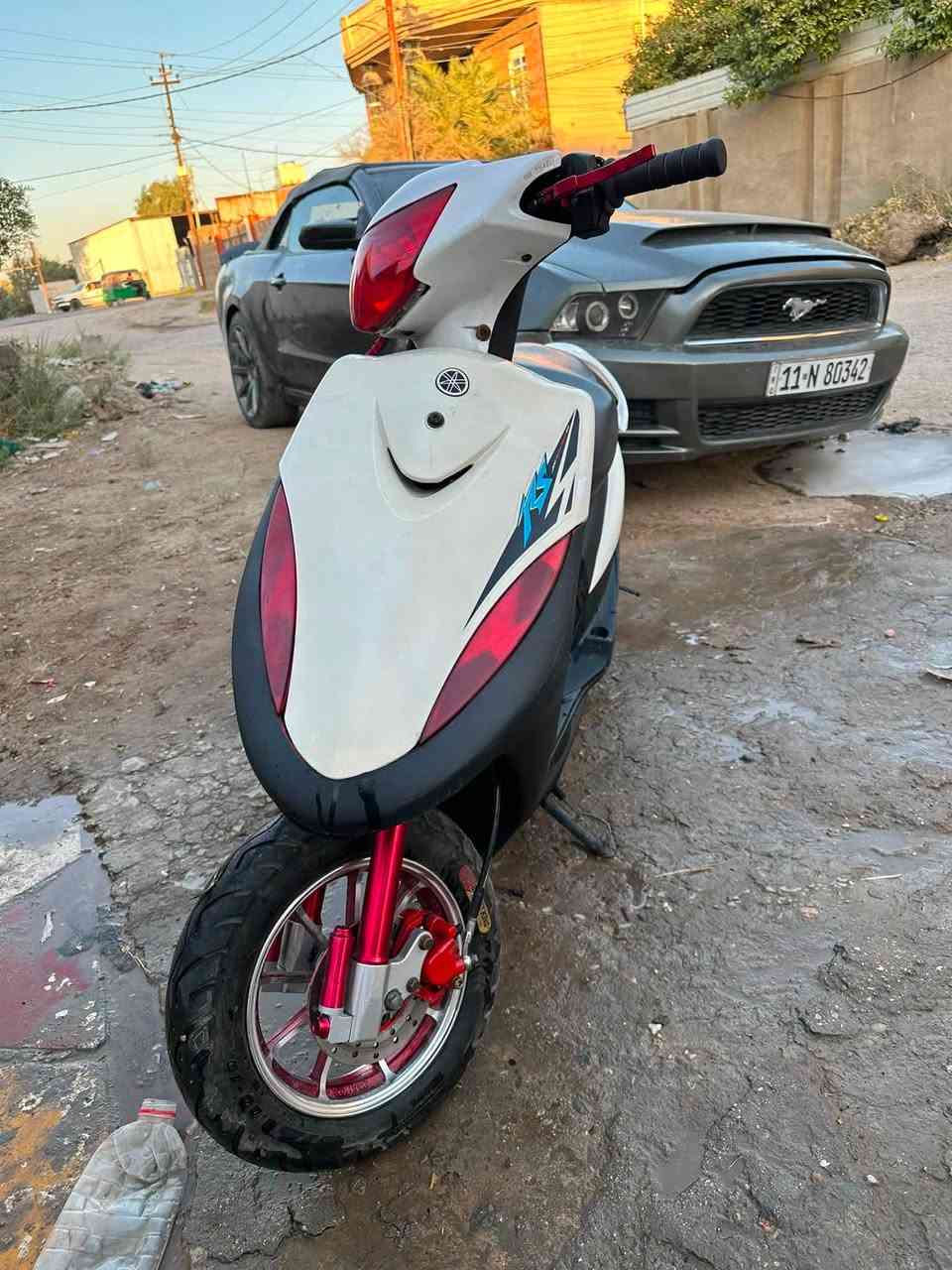 سلام عليكم دراجه ماكس نضيفه شوفت عينكم طك عندي تاير وريد ابيعه 575 لا تبخير ولا تئخير عوزه ترتيبات شويه واني خادم اتصل او راسل ***********
