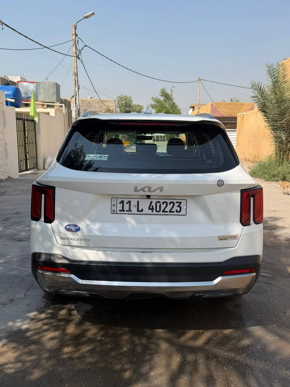 ياالله للبيع كيا سورنتو 2024
سته سلندر 
سبعه راكب
كشنات كهرباء
جنطه كهرباء 
بردات 
ماشيه 45 الف 
بيها بارد قليل بل جاملغ 
سونار موجود 
السعر 275$وبيها مجال
العنوان بغداد 
التواصل 
***********
