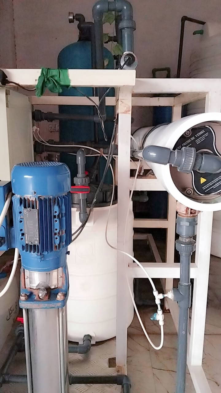 محطة ماء RO • استعمال ٣ شهور • الاملاح ٢٠