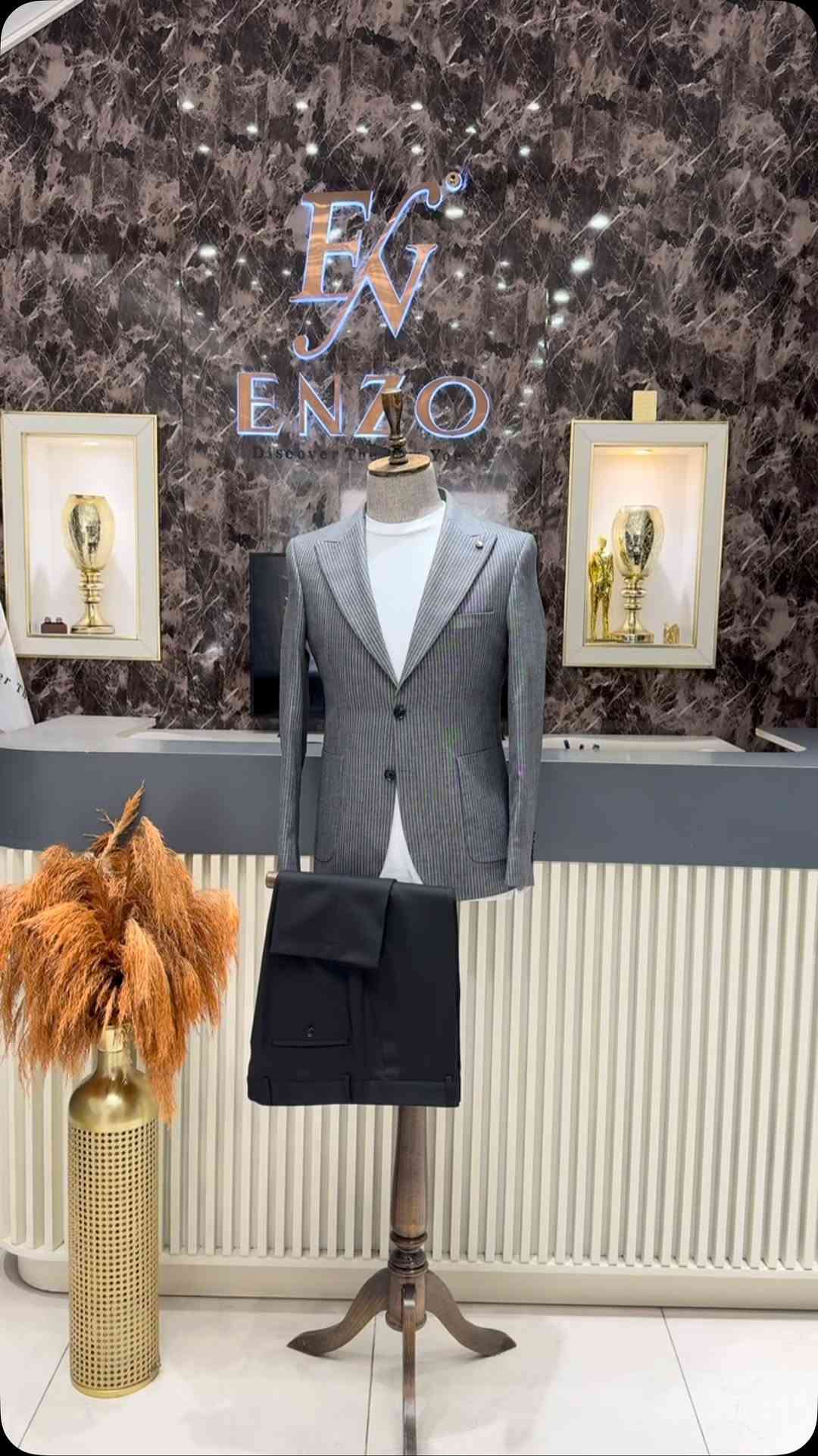 جاكيت ENZO • صوف • مقاسات كاملة