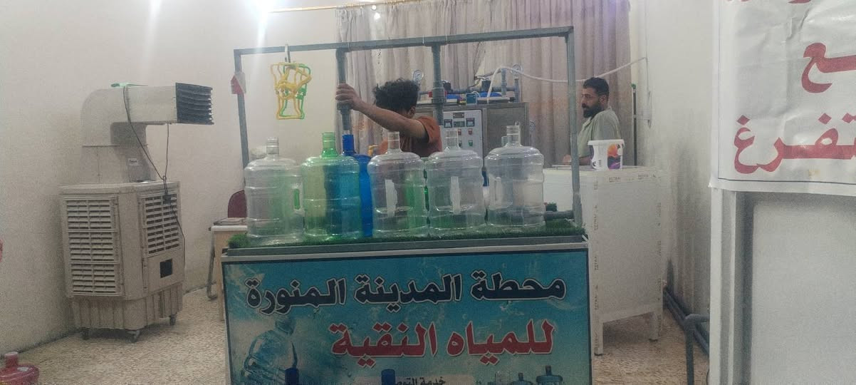 السلام عليكم محطه واحد متر 1000 بساعه محطه فول مواصفات
املاح 9
ماطورات ايطالي اصلي ابو الضمان 
افريم ستيل 
بورد فول مواصفات ذكي 
فزلات 14 الاصلي مواد سويدي 
منبرين درجه 1 جديد
كاترج وليس جامبو عازل اطيان 100% خمس حشوات 50سم
تانكيات سعودي غذائي 100% 
ميز مرتب ملحقات وبعد هواي ويا المحطه المحطه متعوب عليهه ومصروف عليهه هواي 
لا تشتري اله اضوك ميهه وتحلله اضبط من لؤلؤه يلا تشتري تنافس بي اقوه المحطات عسل 
المحطه للبيع 
***********
