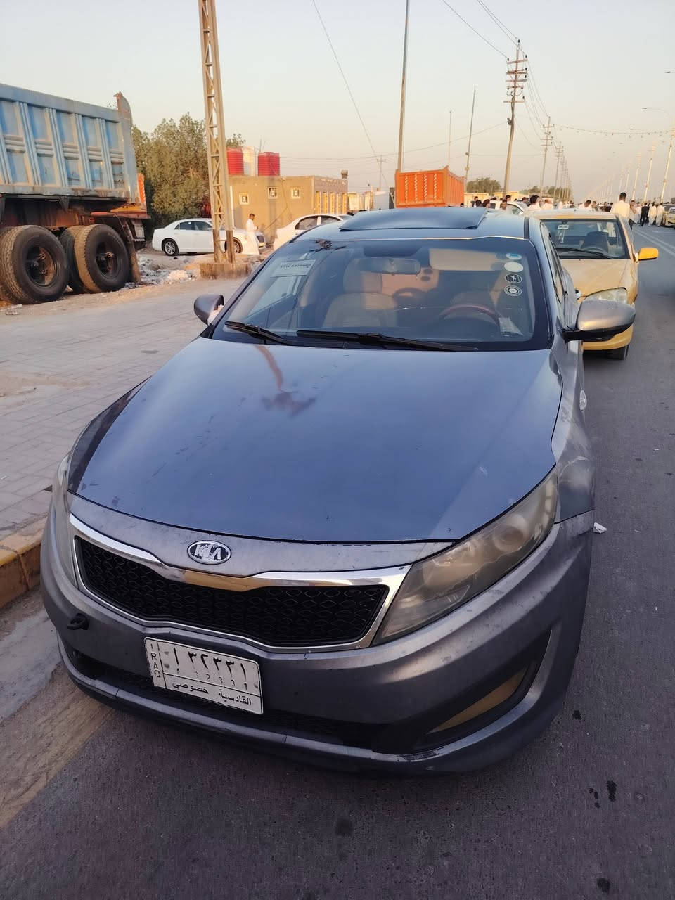سلام عليكم اوبتيما ١٢  محرك وكير وتبريد مكفولات بيه ٣ قطع صبغ الباقي مكفول مكان سماوه سعر ٩٧ وبيه مجال ***********
***********@
