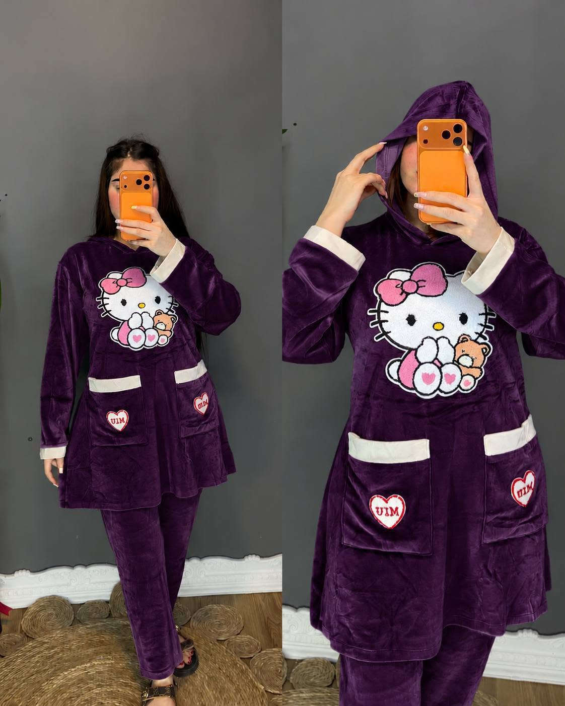 تراك نسائي • مخمل ثقيل • مقاسات L-3XL