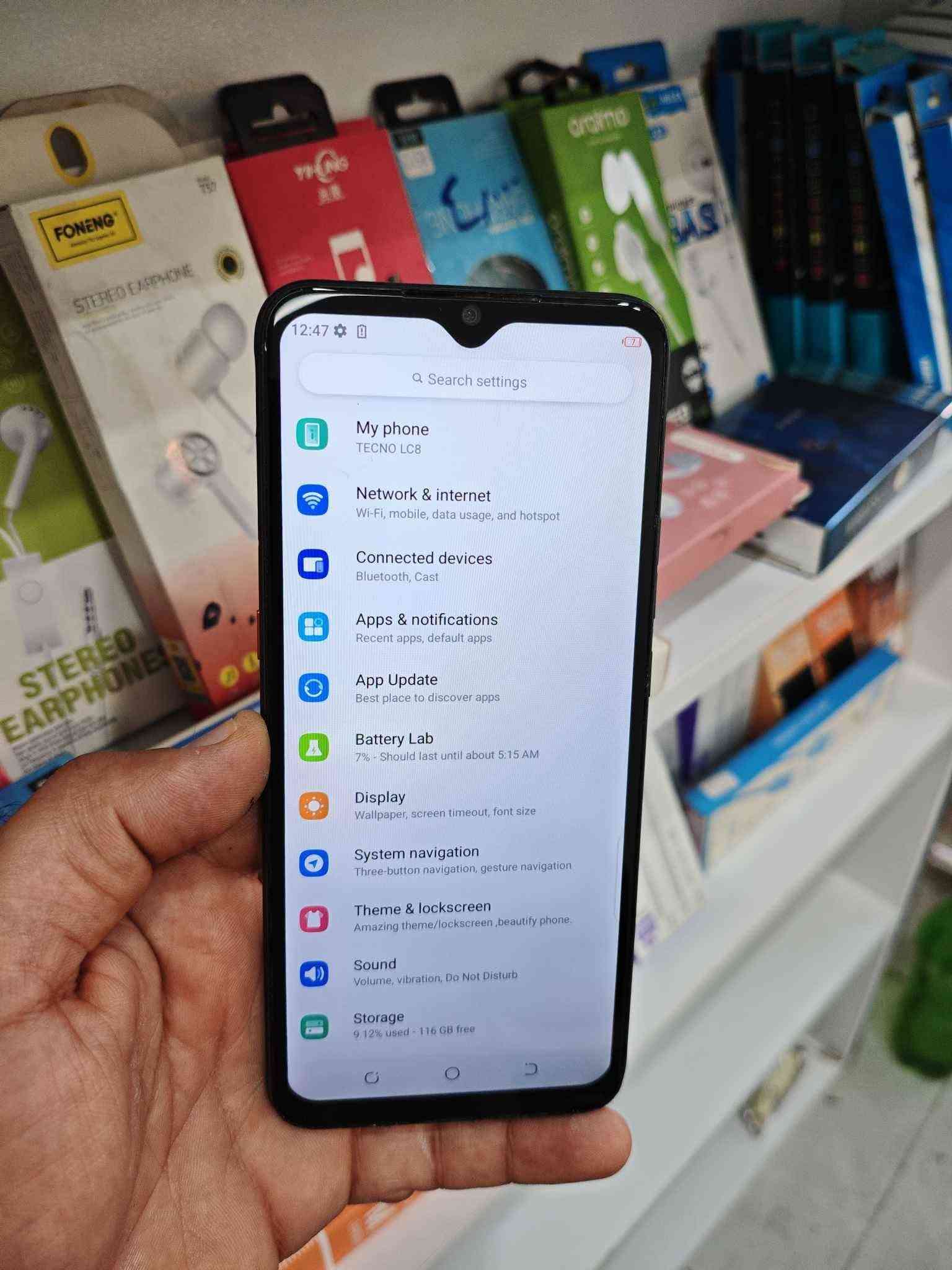 Tecno Pouvoir 4 Pro 

دەستی دوو ، زاکیرە 128 گێگا + پاتری 6000
تەنها شاشەی گۆڕاوە  ڕام 6 

نرخ / 85  هەزار  🌹💐🌷

***********
***********
ناونیشان قەڵادزێ بشدار, السليمانية

نص مكتوب في الصور:
- Tecno Pouvoir 4 Pro SPECIFICATIONS 7.0" 720x1640 pixels 16MP 1080p 4/6GB RAM Helio P22 6000mAh 18W