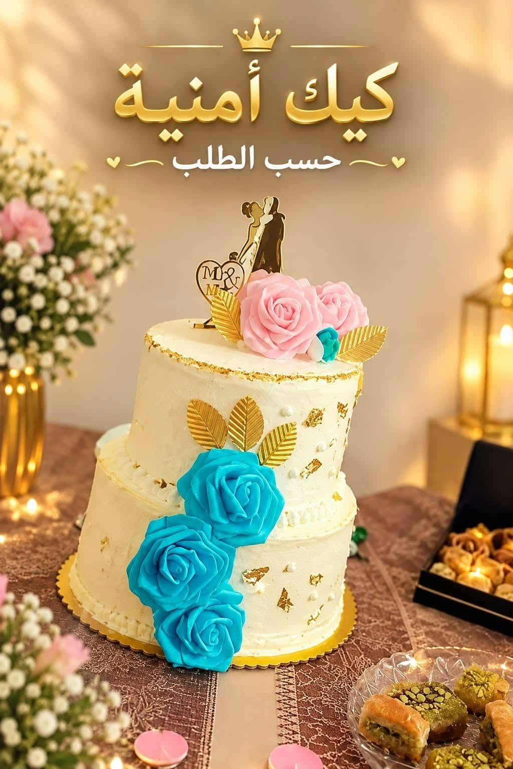 كيك حسب الطلب • توصيل • التأميم القادسيه الثانية