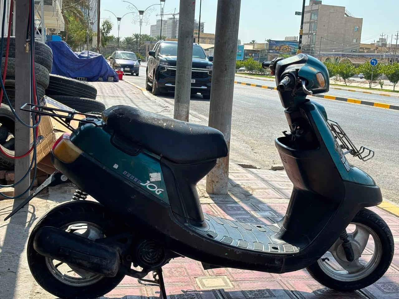 السلام عليكم دراجه بطه للبيع نضيفه ما مفتوحه مكينه ناعمه شاصي مكفولل كهربائيات شغاله السعرر 250 وبيه مجال المكان كربلاء قرب فندق البارون الرقم ***********
