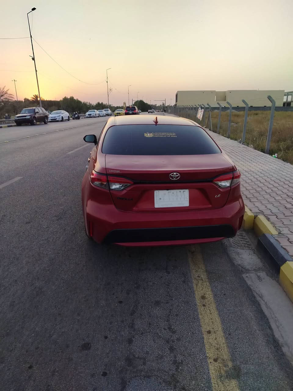 سلام عليكم كورله موديل 2021 LE السياره حلوه ونضيفه كلش بيه حادث جاملغ وبنيد فقط لباقي مكفول رقم بغداد معوقين داخله ب2023 وكاله عامه مطلقه عندي مكانه كوت واسط  باقي التفاصيل ***********
