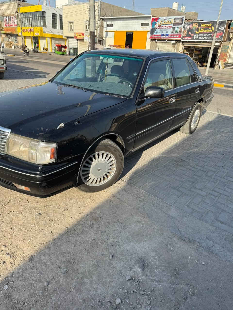 راس الثور تكم اسود  مديل 1997 بأسمي كير مكينة حدادية تخم تاير جديد وباتري جديد مكفولة من الكصة والعيب الشرعي  . شاشة وتبريد  ولايت زنون
تحويل ثاني يوم  السعر 85 وبي مجال للشراي حك الجية  ***********

