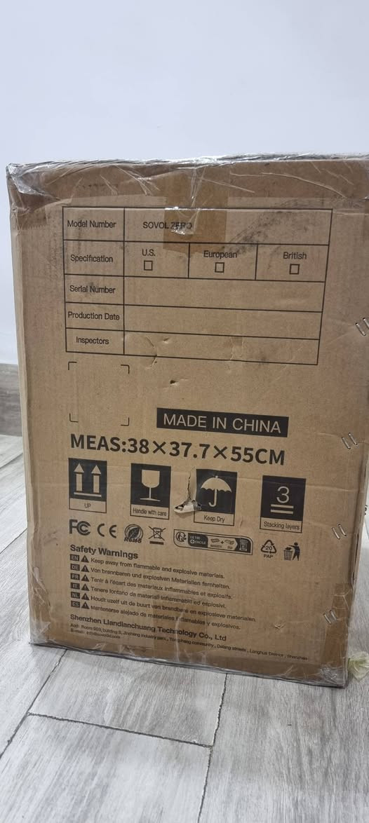 طابعة ثلاثية الأبعاد Sovol Zero، طابعة FDM من فئة CoreXY تتميز بحجمها الصغير وسرعتها العالية التي تصل إلى 1200 مم/ثانية
بعدها بالكبس موصفات مذكورة كلها بالمنشور كتلوك 
السعر ٥٠٠ 
تواصل واتس ***********
