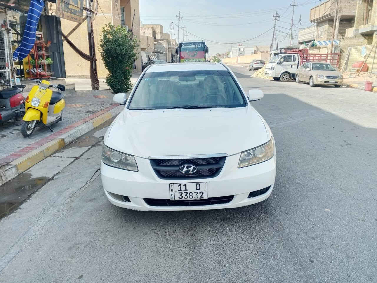 السلام عليكم سوناتا موديل 2006 مكينة 2400 دوش مواصفات فتحه شاشه  تحكم ستيرن  تبريد تدفه تخم تاير حداديه خلفي امامي جديده كهربائية فول شغال بيه مكانت صبغ سياره جاهزه رقم نكليزي بغداد تحويل مباشر سعر 84 العنوان كربلاء ***********
