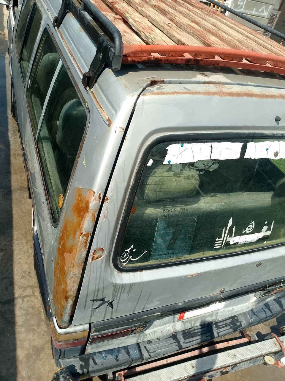 للبيع كيه بسته موديل 95 رقم بغداد الماني سياره كفاله شاصي كير مكينه تخم تايرات باور  والكشر كدام العين اي خياس ما بيهه السعر خاص اتصل وادلل/*********** المكان بغداد المدائن سلمان باك @
