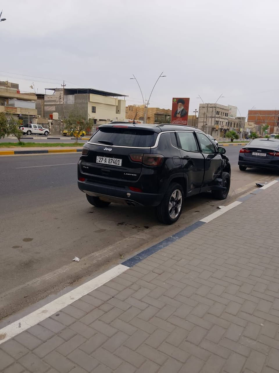 جيب كومباس • ٢٠١٨ • حادث