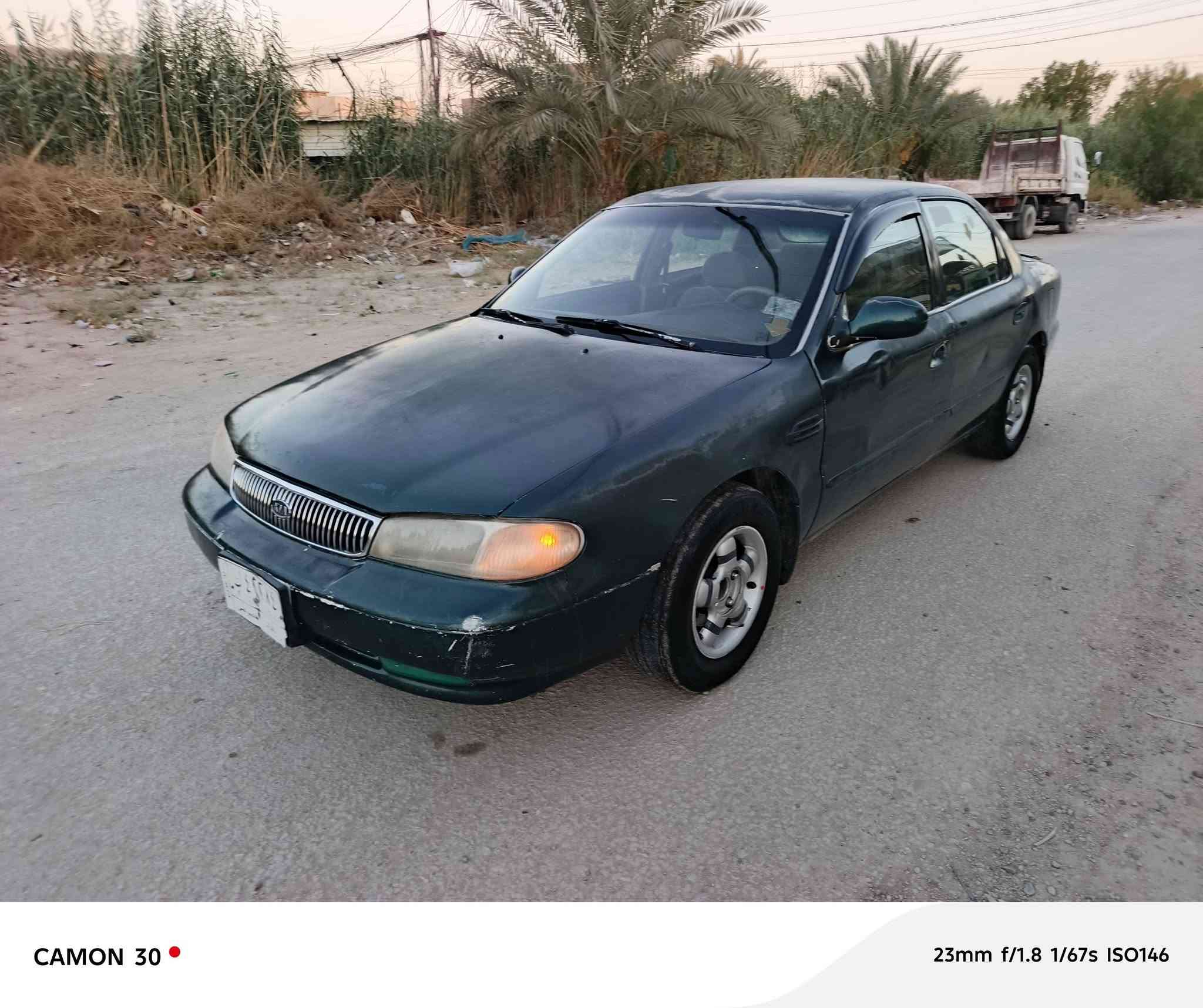 سعر ٢٢ مكاني بابل ***********
سلام وعليكم للبيع كيا كريدوس موديل ٩٥سياره بيه مكانات صبغ محرك ١٨٠٠ حاويه شاده كير اوتوماتيك جديد
تبريد شغال 
 صدر جديد دواخل حلوه رقم بغداد تحويل مباشر مشروع وطني مكاني بابل
