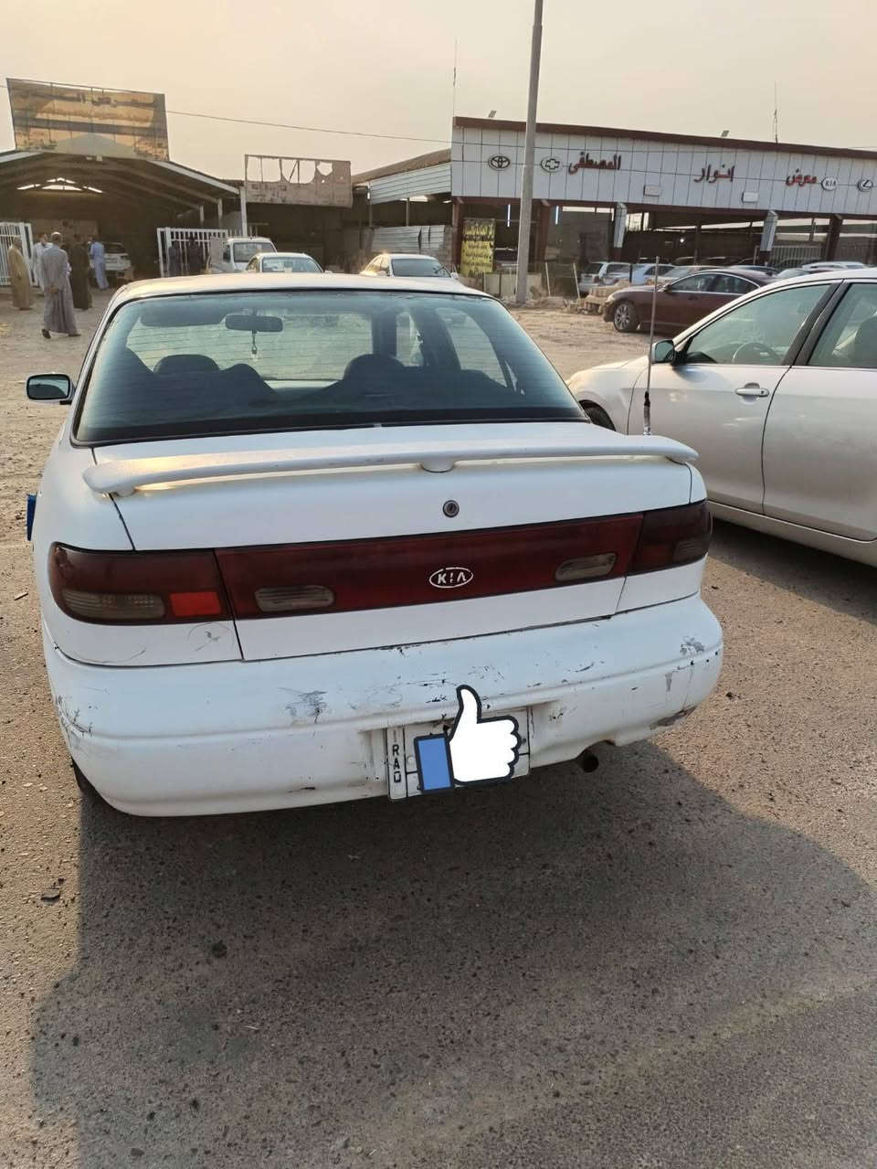 سلام عليكم       كيا.   سيفيا.
موديل 95
رقم بغداد تحويل.   وكاله.    سياره.  جاهزه.  كير محرك. شرط.  كهربائية دوشمه

محرك مسكر. 2000
مكفول.   صدر تايرات جدد 
مصبوغه.  حزام. فقط.    دون ضربه. 
سنويه. عضم عاج جديده. 
مكان سياره. صلاح الدين. تقاطع سعود.    
السعرر
32بيه مجال. 
الاستفسار ***********
فيديو.  داخل.  المنشور.
