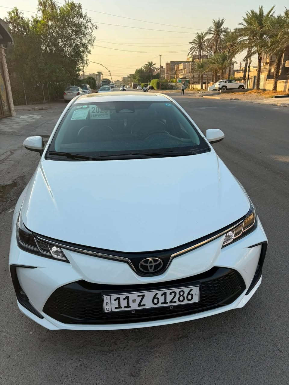 سلام عليكم كورلا هايبرد2025 شكل الخليجي فول مواصفات سياره مكفوله كفاله عامه ماشيه ٢٥الف  السعر 160 وبيها مجال العنوان بغداد رقم***********
