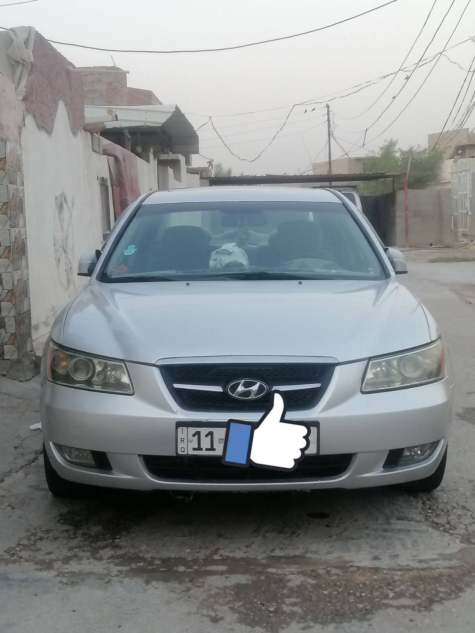 السلام عليكم سوناتا وارد امريكي السياره فول مفوله عده البصمه   بنرامه تحكم ستارن جهتين شاشه كامره دواره كشن كهرباء كشن تدفئه موديل 2007 محرك سته سلندر كهرباء كله شغاله تبريد تدفئه  شغال السياره رقم بغداد بسمي ثاني يوم تحويل  حادث السياره الجاملغ خلفي مصبوغه عام جماليه اثر جراد تواصل على  الرقم ***********
