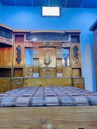 غرفه اخشاب • دوشك هدية • نضافة ٩٠٪