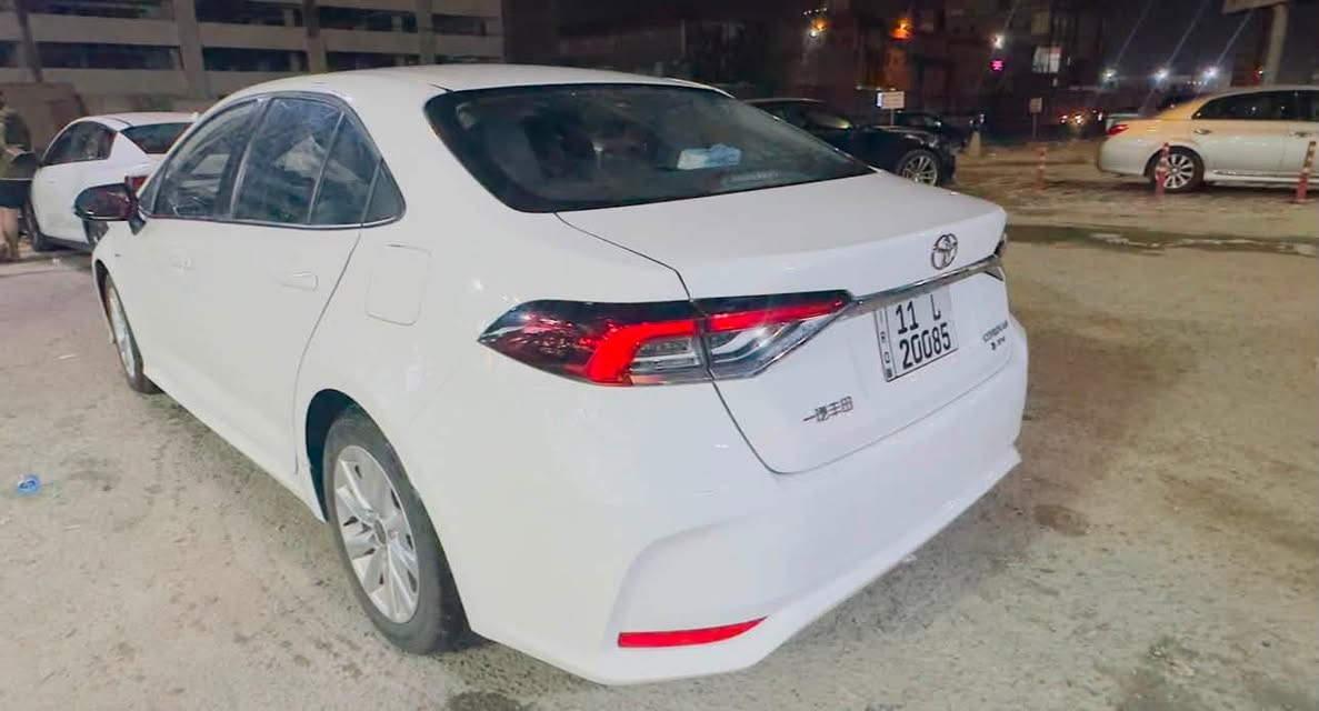 السلام عليكم
كورلا هايبرد 2024 

ماشيه 7500 يعني زيرو 

رقم بغداد تحويل مباشر 

كفالة من بارد صبغ تبديل صبغ ثخين 

رصعه كلش زغيره وبسيطه بجاملغ وموجود صورتها 

السعر : 153 مجال بسيط 

واسط قضاء الزبيدية 

***********
