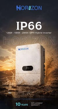 #انفيرترات هورايزون 🔹️Three phase - hybrid inverter   🔹️متوفر 12Kw - 1...