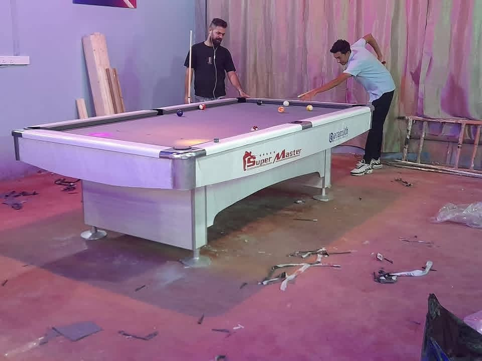 السلام عليكم وصول وجبه من البليارد المستخدم والجديد مع الضمان كامل ملحقات
يوجد شد ونقل كافه محافظات العراق 
***********   📞📞 يتوفر واتساب 
بغداد حافظ القاضي 🟥🟥🟦🟦🟩🟩🟨🟨🔴🟢

