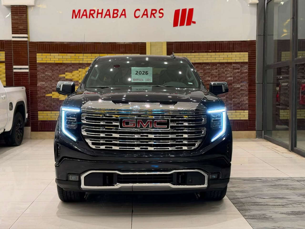 MARHABA CARS ERBIL
——————————
BRAND : GMC SIERRA 
CLASS : SLT
ENGINE : V8 - 5.3L - 4x4
STATUE : 1 PART PAINT ١ قطعة صبغ
YEAR : 2026
PRICE : $
COUNTER : 11,000 MILE
IMPORTING : وارد امريكي
ADRESS : Erbil , أربيل شارع ١٠٠م صف دائرة گمرگ
FOR IFORMATION CALL US :
MARHABA CARS 
 📞 : ***********
