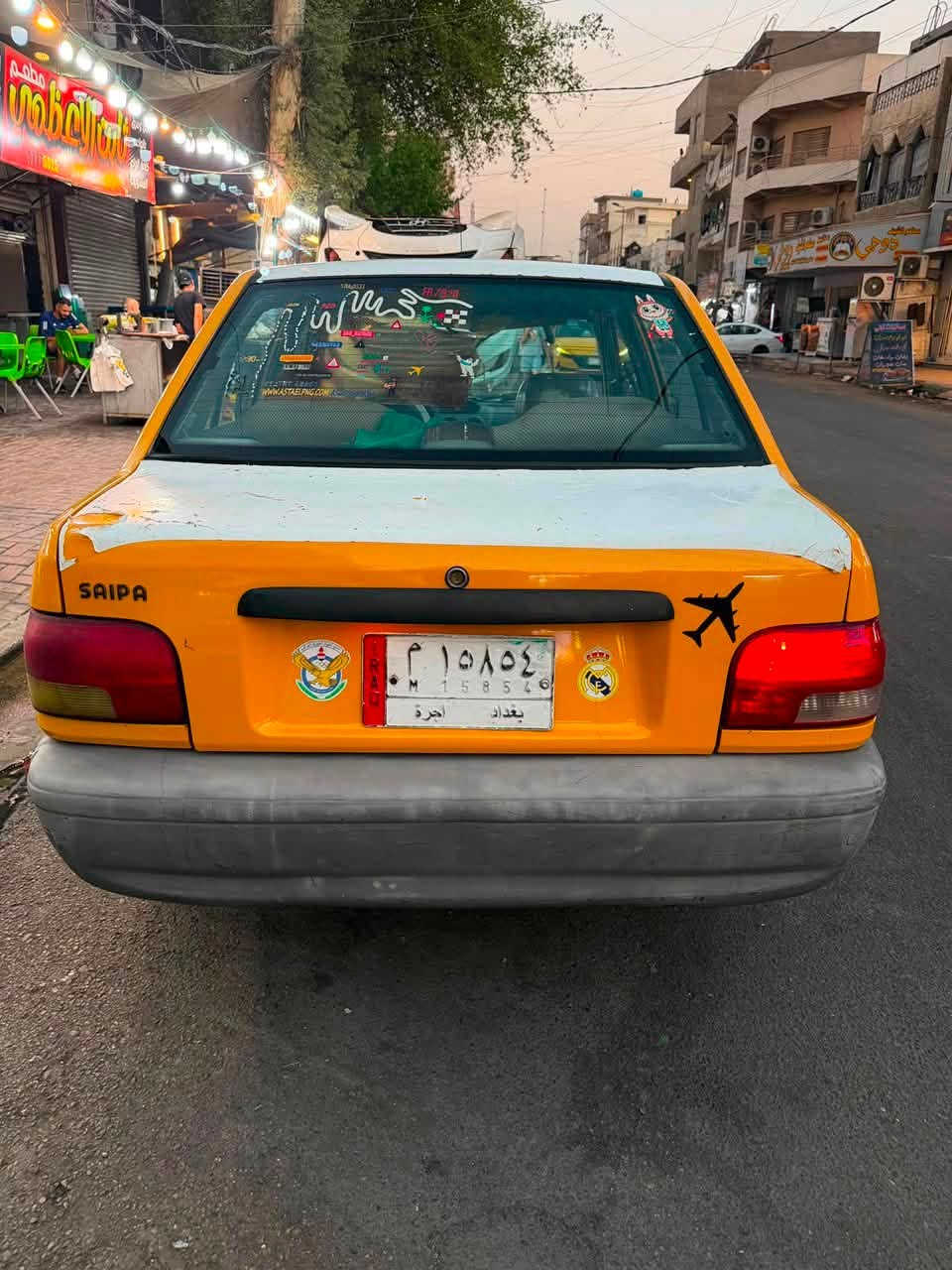 السلام عليكم للبيع سايبه موديل ١٥ كير مكينه تبريد كهربائيات كلهه كفاله بيهه شاصي جهه السايق فطر صغير ومعمر وبيهه جاملغ مبدل امامي السياره جاهزه مابيهه اي نقص تخم تاير تبريد ثلج سنويه لل ٢٧ والسياره احله من الصور تجي وتشوف بعينك مكاني بغداد الاعظميه عارضهه ب ٣٣ وبيهه مجال حك الجيه *********** دواخلهه مدوشمه كاعيه جلد
