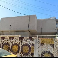 الدار للبيع مساحته 105طابقين طابو صرف العنوان الزعفرانيه شارع المعهد ق...