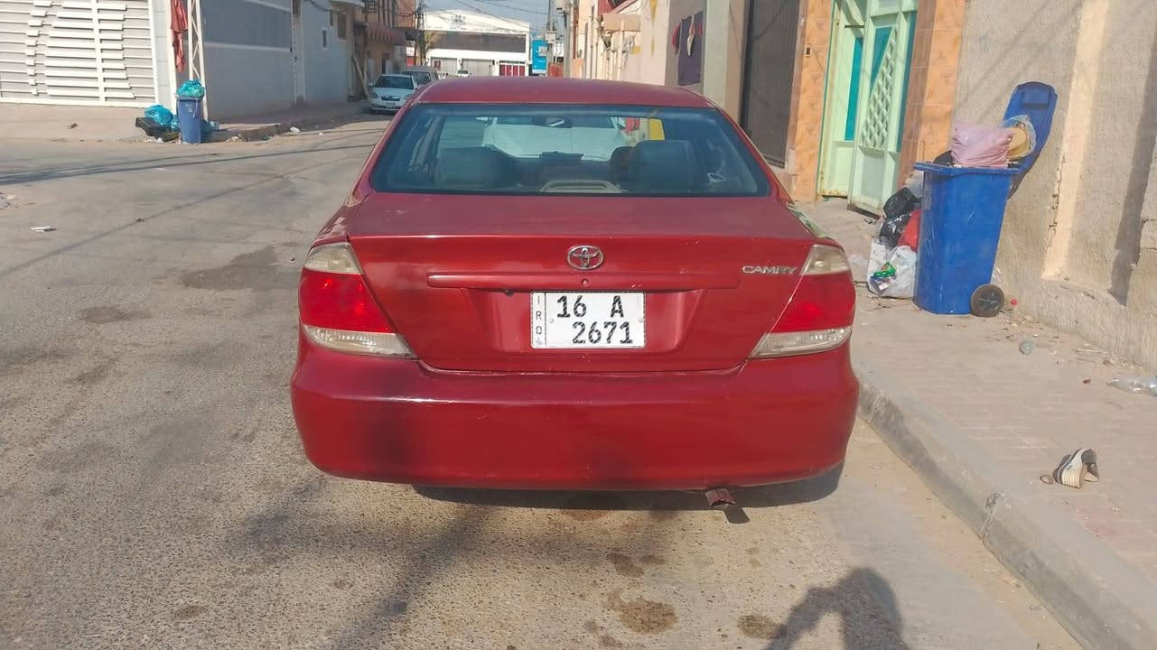 كامري موديل 4 مكينه وكير وتبريد كله جاهز رقم قادسيه نكليزي سنويه مجدده كل نقص مابيه وارد امريكا ضربته جاملغ خلفي سعر 55 ورقه أو مراوس بعاليه مكانه نجف ***********
