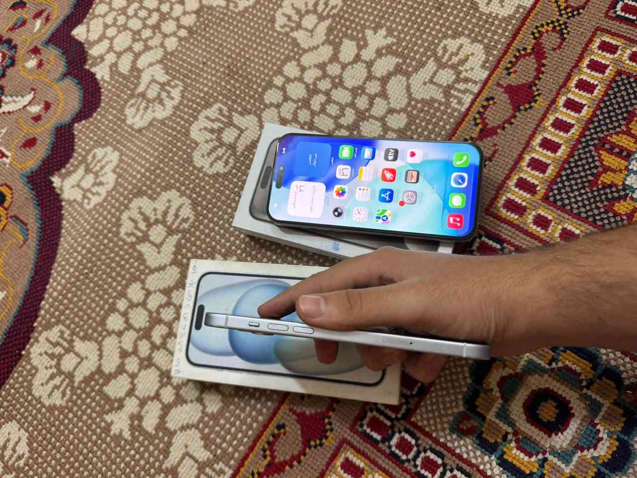 آيفون ١٦ برو ماكس • ٢٥٦ • بطارية ٩٠٪