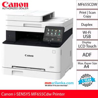 عرض مميز | طابعة كانون ليزرية ملونة Canon MF655Cdw بحالة الوكالة 🖨️✨ ط...