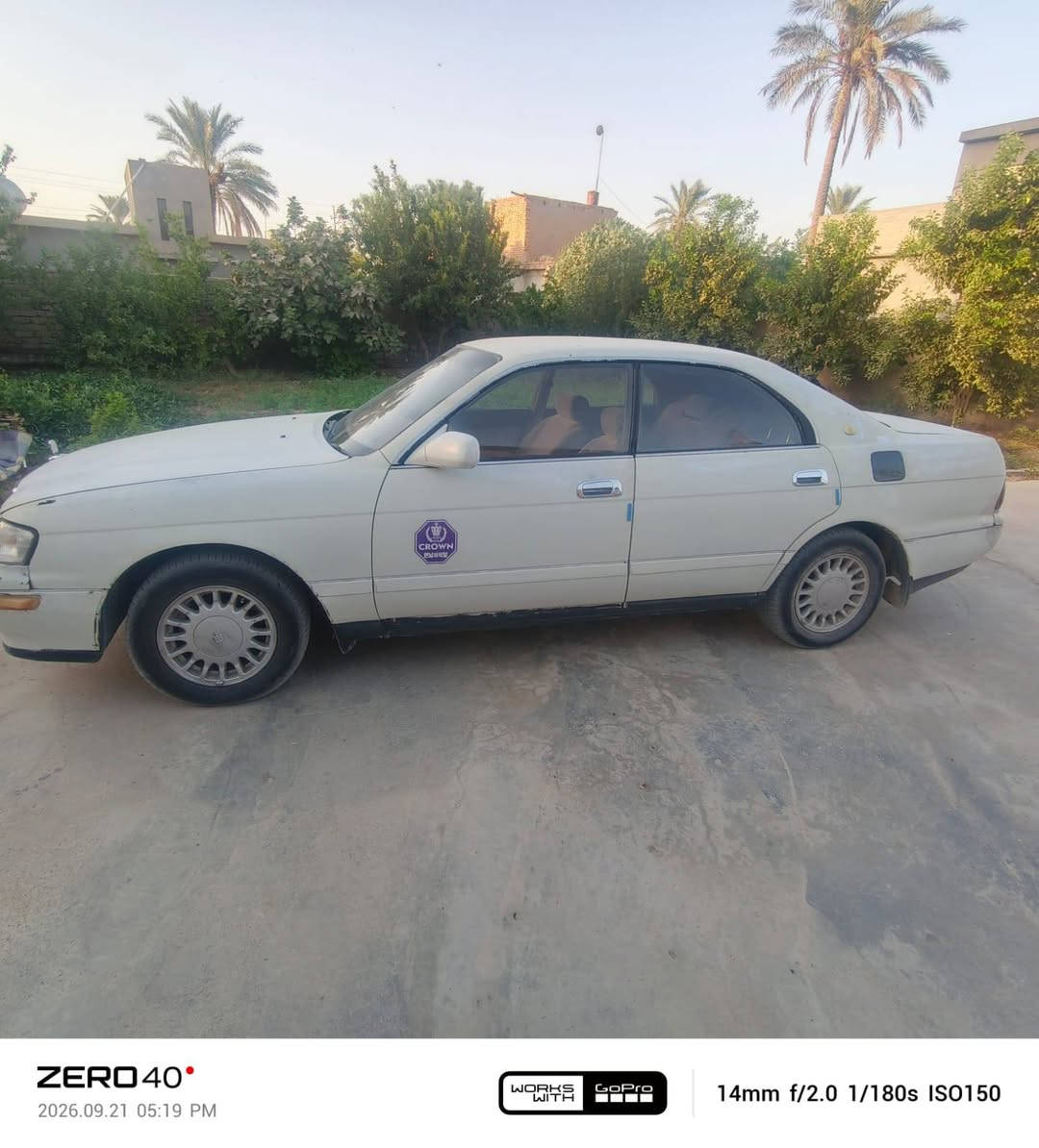 السلام عليكم بطة موديل ١٩٩٣ محرك شرط جديد بالصندوك  كهربائيات شرط باتري جديد صدر جديد اكسل جديد كاردن جديد  تخم تاير جديد وبسمنا  ل ٢٠٣٠ فقط الكير بي صفنة من باردة السيارة من تحمى طبيعي كلشي مابي السيارة شوف العين ماناقصها لو برغي بس تصعد السعر المطلوب ٤٠ ورقة وبيها مجال بسيط حك الجية نعتذر عن الأقساط والوعدة
السلام عليكم بطة موديل ١٩٩٣ محرك شرط جديد بالصندوك  كهربائيات شرط باتري جديد صدر جديد اكسل جديد كاردن جديد  تخم تاير جديد وبسمنا  ل ٢٠٣٠ فقط الكير بي صفنة من باردة السيارة من تحمى طبيعي كلشي مابي السيارة شوف العين ماناقصها لو برغي بس تصعد السعر المطلوب ٤٠ ورقة وبيها مجال بسيط حك الجية نعتذر عن الأقساط والوعدة 
للاستفسار اتصل ع الرقم ***********

نص مكتوب في الصور:
- ZERO 40 2026.09.21 05:19 PM WORKS WITH GoPro 14mm f/2.0 1/200s ISO136
- ZERO 40 2026.09.21 05:17 PM WORKS WITH GoPro 23mm f/1.7 1/53s ISO50
- ZERO 40° 2026.09.21 05:20 PM WORKS WITH GoPro 14mm f/2.0 1/100s ISO825
- ZERO 40 2026.09.21 05:21 PM WORKS WITH GoPro 14mm f/2.0 1/100s ISO890
- ZERO 40 2026.09.21 05:19 PM WORKS WITH GoPro 14mm f/2.0 1/180s ISO150