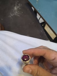 ياقوت افريقي • حجر كريم • قفل