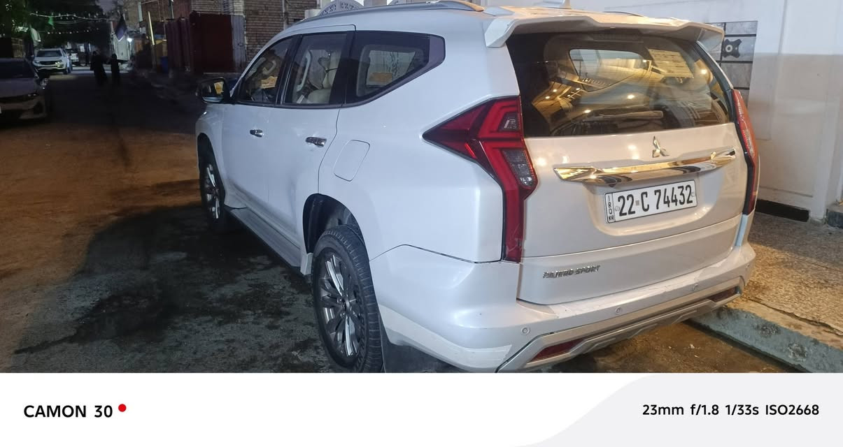 (السلام عليكم)🌷
لبيع 🚙سياره باجيرو سبورت--مديل2020

خليجي مكفوله كفاله عامه 

👈فول مواصفات 1/1👉

فتحه

فول حساسات 

بصمه

كشنات جلد  

سبع راكب 

سايد بريك بصمة

مري شفط

تلاث قطع تبريد🥶

شاشه اعطال

شاشه كبيره وكامره خلفيه

شاشه  تبريد 

لد نهاري

لايت زنون 

كشافات

ولايت ويه السترن 

دواسات جانيبه

ويل كبير

ويل كب

محرك6

شفتات  استرن 

تحكمات استرن جهدين

مثبت سرعة

فورويل ماوس

قياده ذاتيه 

تخم تاير كله جديد

مانع انزلاق  وهواي بعد

 مواصفات

سعر٢٠٥ بيها مجال

رقم اربيل  الجديد 

مكان السيارة بغداد الكاظمية

***********
