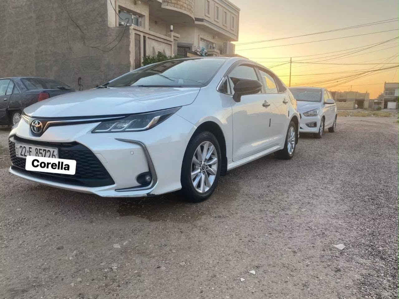 كورلا 2023 خليجي رقم اربيل باسمي بارد بالجاملغ الخلفي والباقي مكفول كير محرك كفالة ماشية 85 مكانها فلوجة السعر 155 وبيها مجال ***********

نص مكتوب في الصور:
- Corella