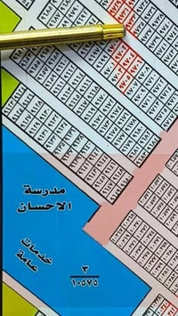 مقابيل مدرسة الاحسان • ١٠٠م • قطعة ٩٦٤٠