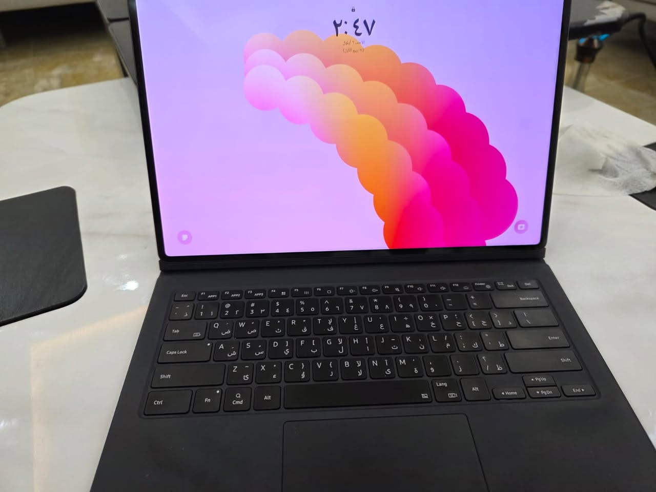 Galaxy Tab S9 Ultra 1TB WIFI / 16GB + Keyboard + S Pen

كلاكسي تاب اس 9 الترا جديد جدا السعر 1.750.000  وبي مجال بسيط 
وكما موضح بالصورة غير مصلح واستعمالي اله جدا جدا قليل

مكاني بغداد العامرية 
*********** واتس اب
