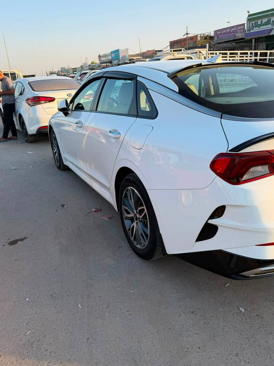 السلام عليكم
Kia K5

2023 

خليجي كفاله

رقم اربيل باسمي 

بصمه + بصمه ابواب

محرك 2000 دوش

كرسي كهرباء

كراسي جلد

شاشه 

كامره خلفيه

حساسات

هندربيك بصمه

انضمه قياده 

ماشيه ١٣٥ الف 

تحكمات ستيرن جهيتن

اوتو هولد

تبريد بيانو

شاشه اعطال 

تبريد قطعتين

لايت زينون اربع عدسات

مانع انزلاق

اشاير بالمري

جنطه ذكيه

بك لايت لد

***********
