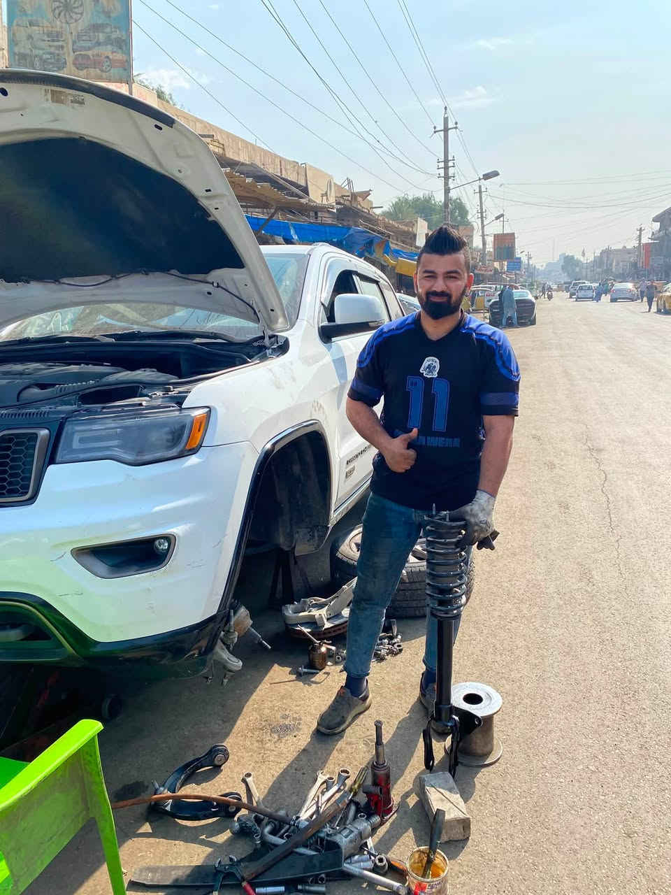 حداد صدر ادوات صدر عامه شيخ عمر مقبرة الغزالي عبدالله  الحداد مع ميزانيه *********** مع ضمان العمل
