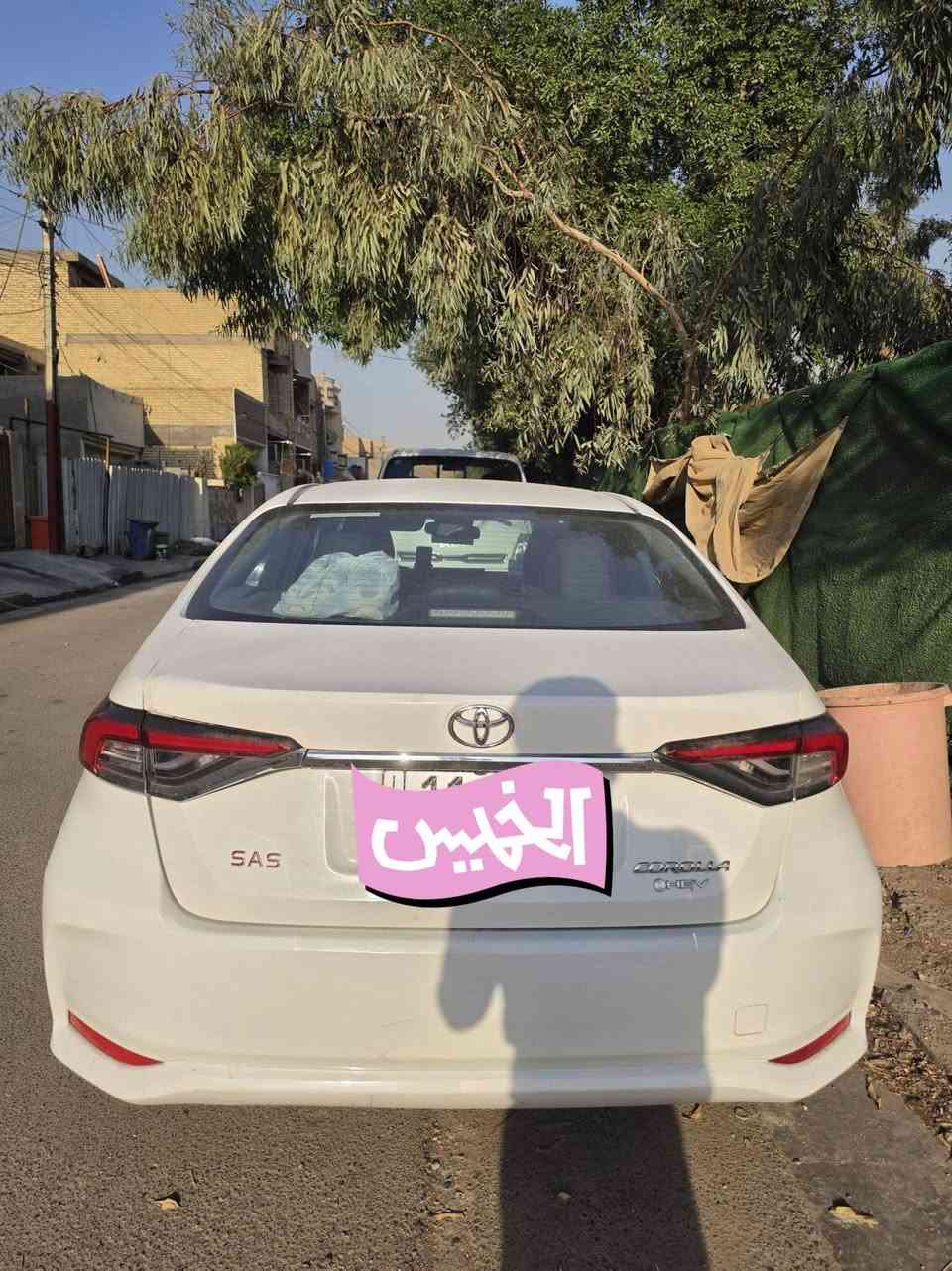 كورلا هايبرد شكل خليجي 2024
السلام عليكم
  كفالة عامه من عدا الجاملغ خلف سايق اثر طخه وتعدل ونصبغ 
 وباقي كفالة 
سياره فول 
فتحة وبصمه وهل كلاوات الباقيه 
ومصروف عليها 
تغليف الارضيه كامل جلد 
وعازل حراري للجام  
ماشية 26قاببل للزياده 
السعر. 145 بيها شي بسيطط
***********
بغداد حي الجهاد
