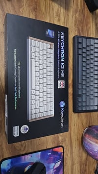 Keychron K2 HE • ميكانيكي مغناطيسي • ما مستخدم