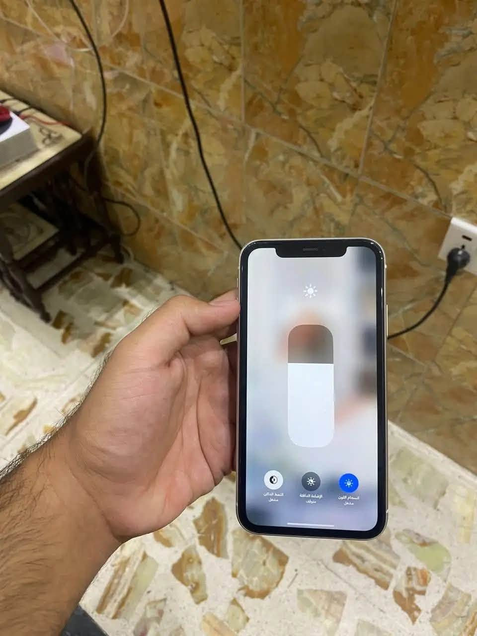 ايفون 11 ذاكرة 128 بطارية 🔋 74 اللون ابيض مكفول الجهاز ما مفتوح ما داخل صيانة شغال 100‎%‎ نظيف جداً 
السعر 235
مكاني شعب حي اور

***********
